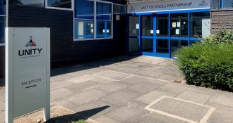 Unity Schools Partnership front entrance