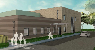 Sir Peter Hall School artist impression