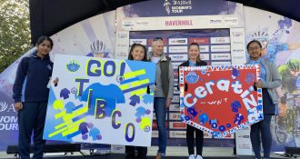 The Women's Tour art banner project