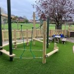 New outdoor play area at Steeple Bumpstead Primary School
